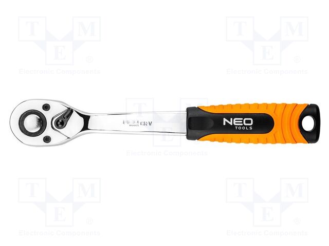 Rattle; 1/2"; with switch; 255mm; Teeth: 72