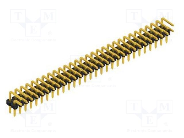 Connector: pin strips; pin header; male; PIN: 58; 2.54mm; THT; 2x29