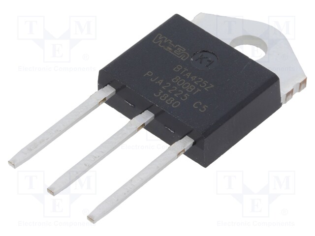 Triac; 800V; 25A; TO3P; Igt: 50mA; Ifsm: 250A; 3Q,Hi-Com