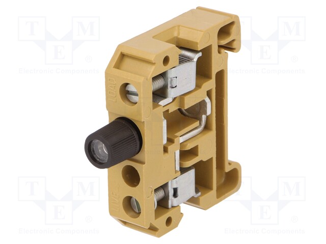 Splice terminal: rail; 1.5÷10mm2; ways: 1; terminals: 2; Width: 13mm