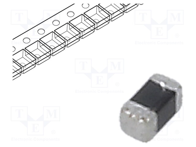 Ferrite: bead; Imp.@ 100MHz: 120Ω; SMD; 1.2A; 0402; R: 90mΩ