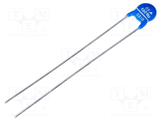 Varistor: metal-oxide; THT; 60VAC; 85VDC; 100V; 400A; 2.2J