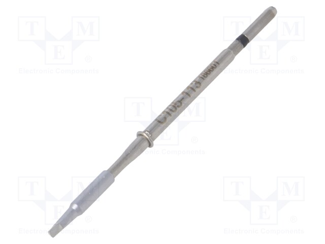 Tip; chisel; 0.3x1mm