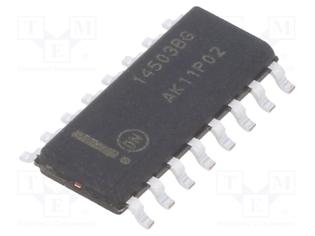 IC: digital; 3-state,buffer,hex; Ch: 6; IN: 1; CMOS; SMD; SOIC16; tube