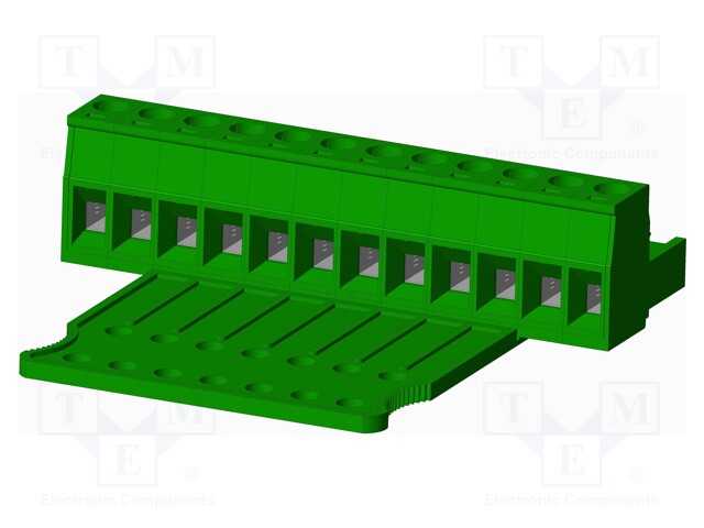 Connector: pluggable terminal block; plug; female; straight; 5mm
