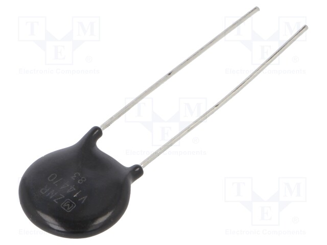 Varistor: ceramics; THT; 30VAC; 38VDC; 47V; 2kA