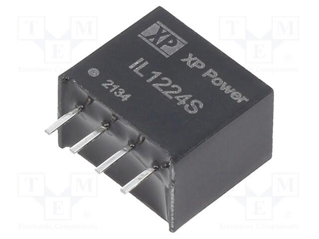 Isolated Board Mount DC/DC Converter, ITE, 1 Output, 2 W, 24 V, 84 mA