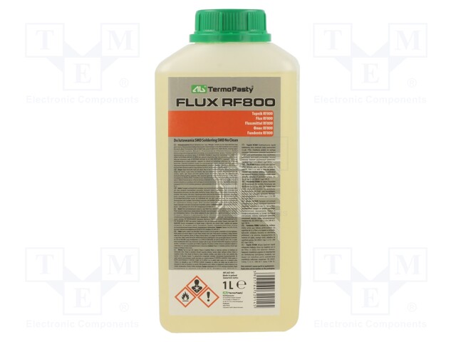 Flux: rosin based; liquid; bottle; 1000ml