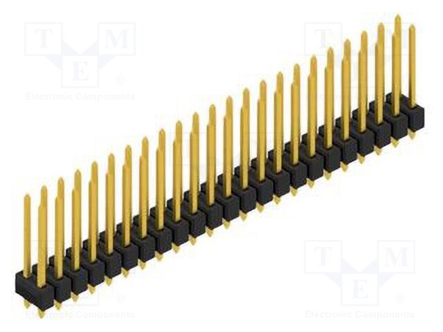 Connector: pin strips; pin header; male; PIN: 46; 2.54mm; THT; 2x23