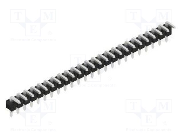 Connector: pin strips; pin header; male; PIN: 24; 2.54mm; THT; 1x24