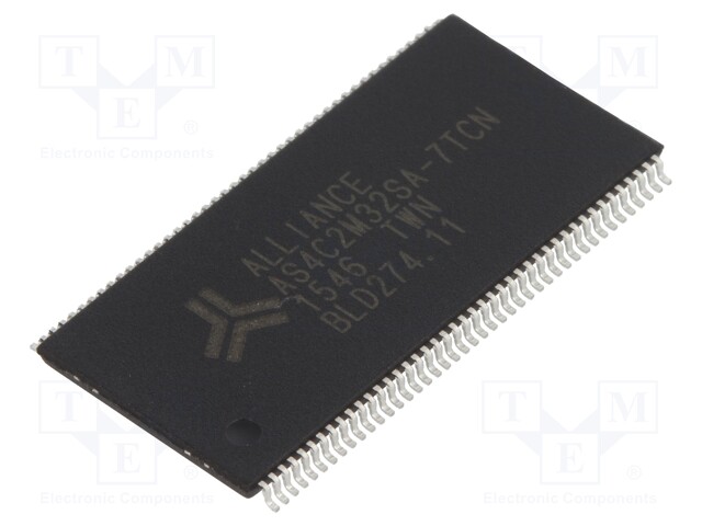 DRAM memory; SDRAM; 2Mx32bit; 3.3V; 143MHz; 5.5ns; TSOP86; 0÷70°C