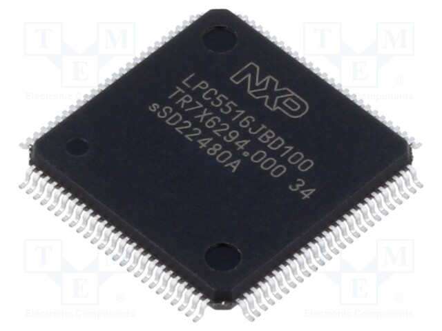 IC: ARM microcontroller; SRAM: 96kB; HLQFP100; 1.8÷3.6VDC