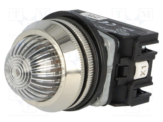 Control lamp; 30mm; NEF30; -15÷30°C; Illumin: LED,filament lamp