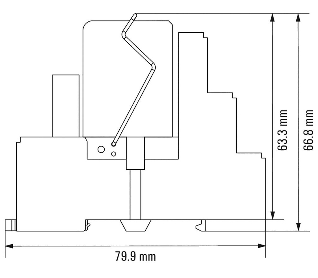 Relay: interface; 4PDT; Ucoil: 24VAC; 5A; DIN; Variant: Relay set