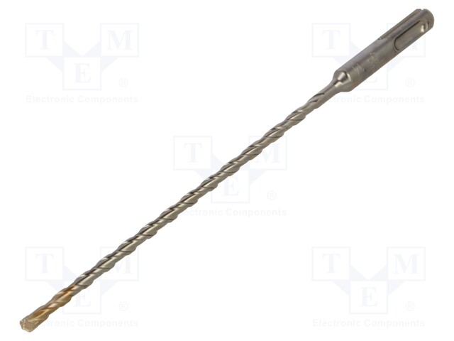 Drill bit; for concrete; Ø: 5mm; L: 210mm; Working part len: 210mm