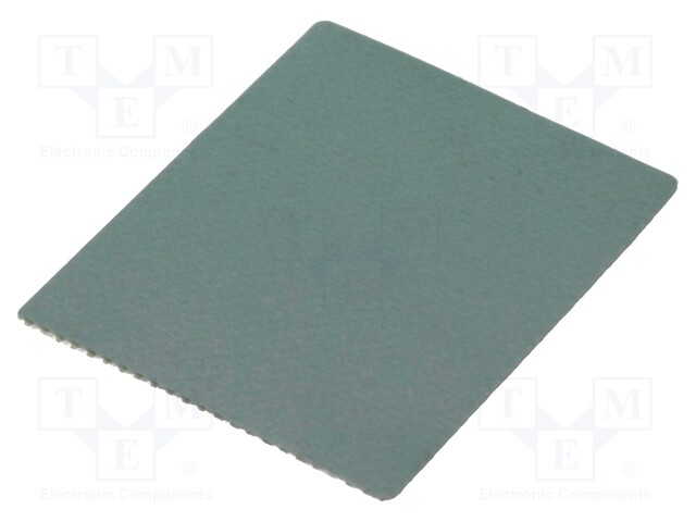 Heat transfer pad: silicone; TO3158; 0.45K/W; L: 24mm; W: 20mm