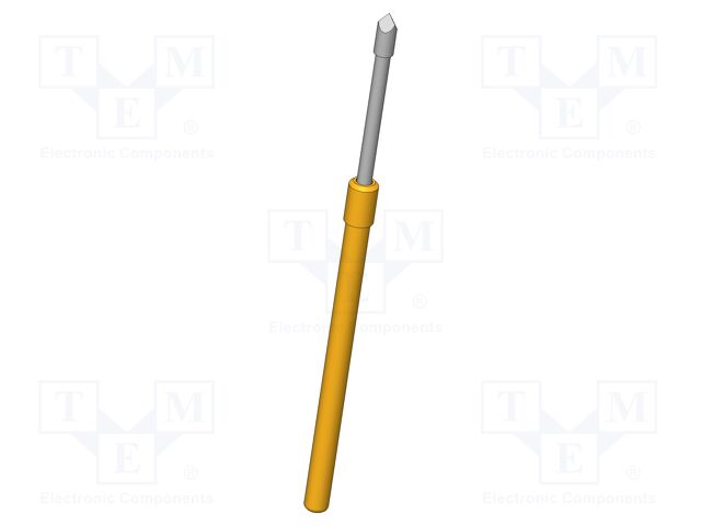 Test needle; Operational spring compression: 8mm; 8A; Ø: 1.3mm