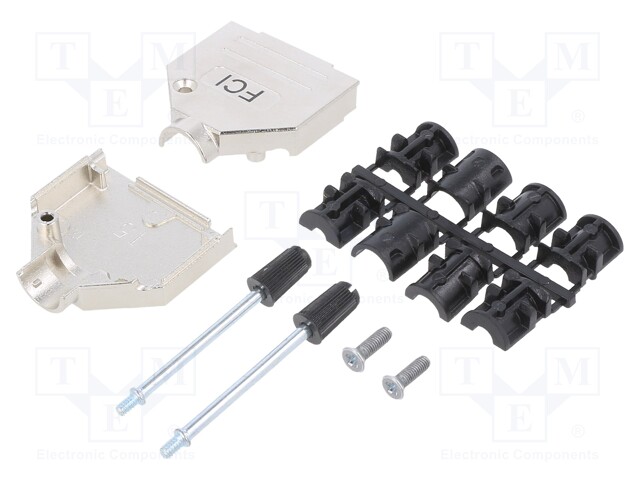 Straight; Locking: screws; Application: D-Sub 15pin