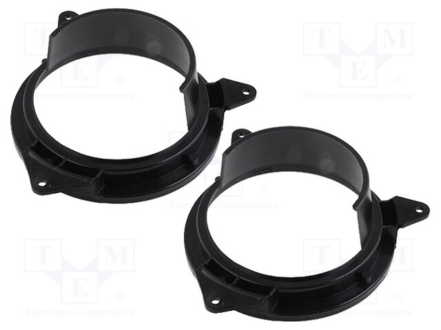 Speaker adapter; 165mm; Volvo S60 rear doors