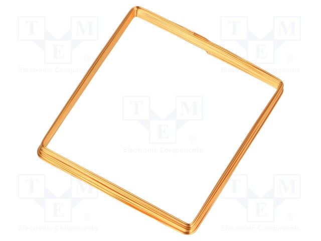 RFID antenna; 125kHz; Body dim: 44x48x4mm; Usable dim: 41x45x4mm