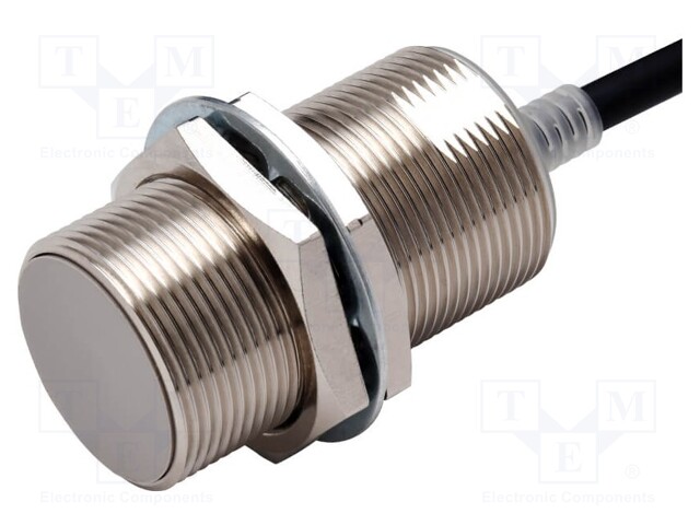 Sensor: inductive; Output conf: PNP / NO; 0÷15mm; 10÷30VDC; M30