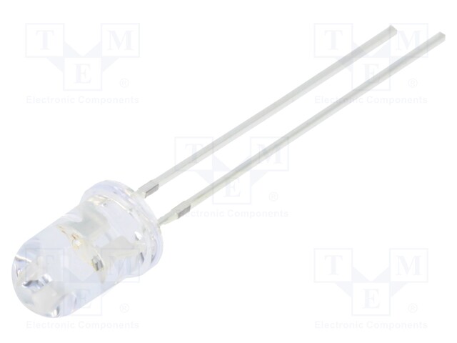 LED; 5mm; red/blue; 1560÷2180mcd,3000÷4200mcd; 30°; 3÷5V; 1.5Hz