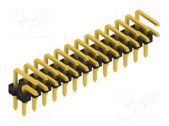 Connector: pin strips; pin header; male; PIN: 26; 2.54mm; THT; 2x13