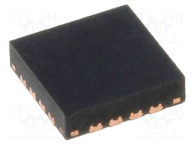 Microcontroller; SRAM: 128B; Flash: 1kB; VQFN16; Comparators: 0