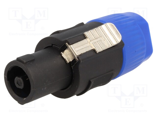 Plug; loudspeaker; female; PIN: 4; for cable; screw terminal