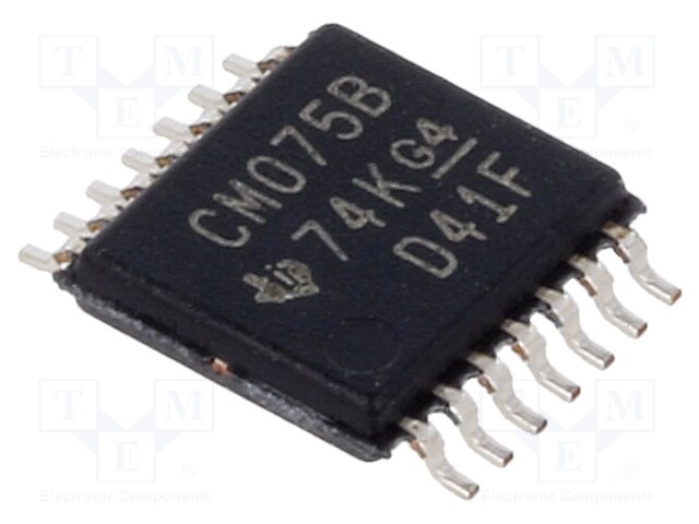 IC: digital; OR; Ch: 3; IN: 3; CMOS; SMD; TSSOP14; 3÷18VDC; -55÷125°C