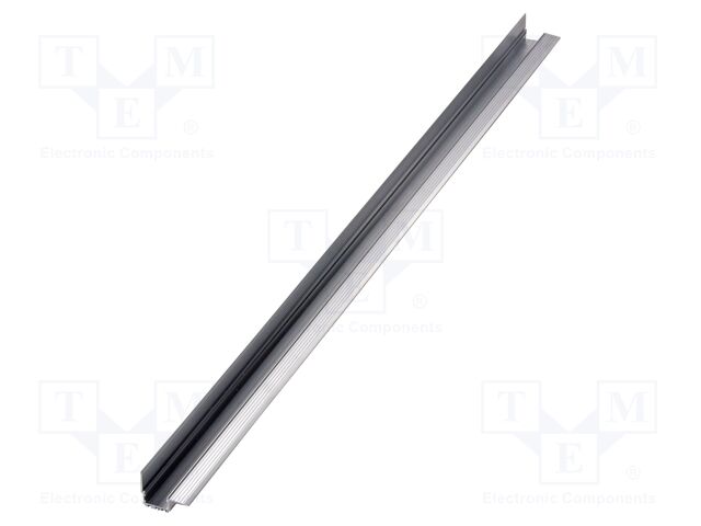 Profiles for LED modules; natural; L: 1m; KOZUS-CR; aluminium