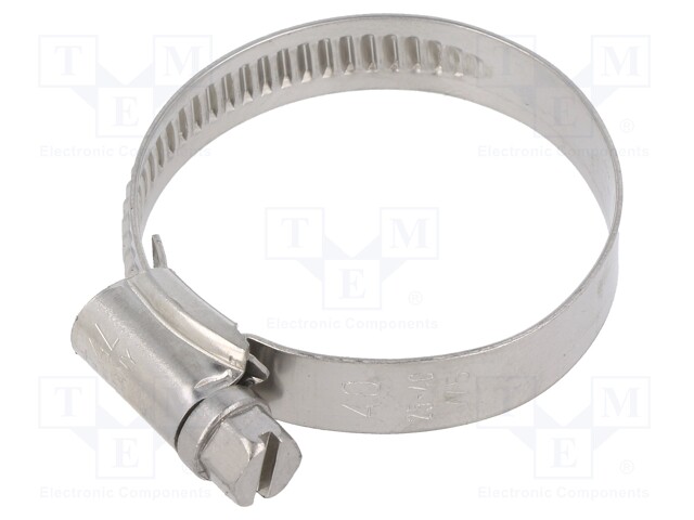 Cable tie; Ø: 25÷40mm; W: 9mm; Material: stainless steel