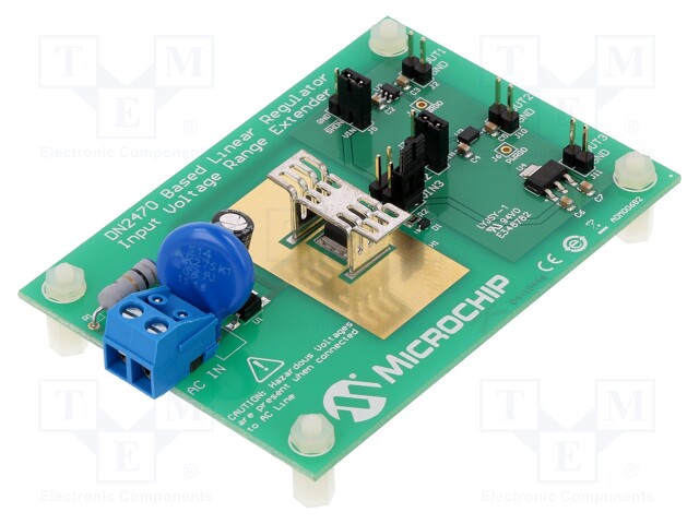 Voltage regualtor module; Comp: DN2470,MCP1754,MCP1755,MCP1790