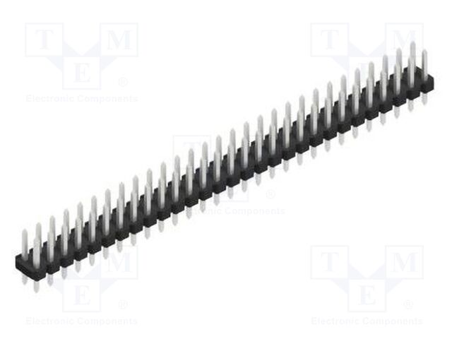 Connector: pin strips; pin header; male; PIN: 58; 2.54mm; THT; 2x29