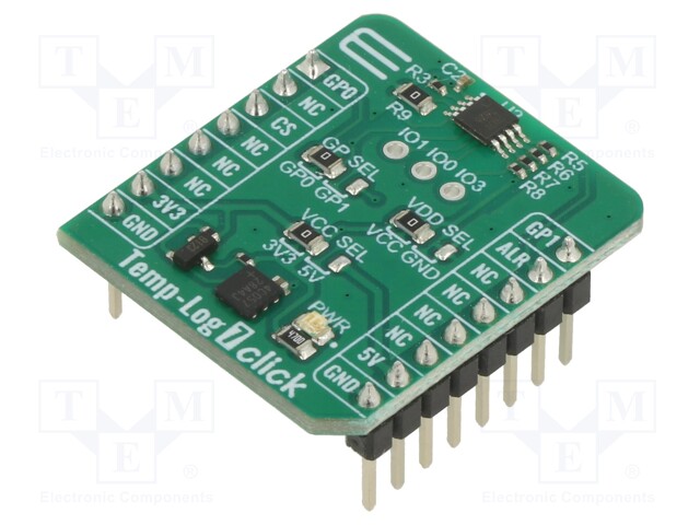 Click board; temperature sensor; 1-wire; TMP1826; 3.3VDC,5VDC