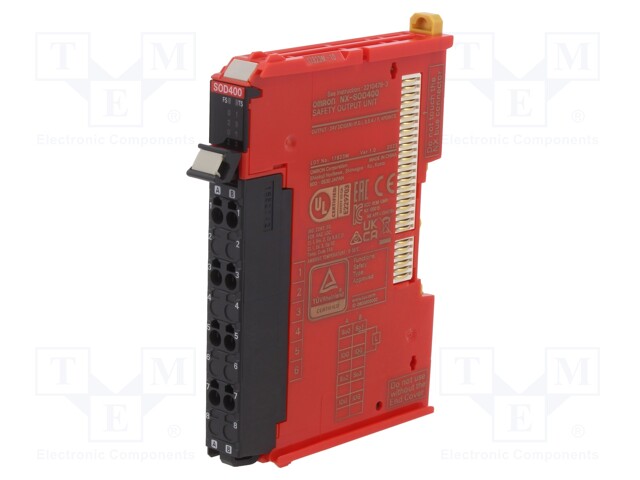 Module: safety; NX; 24VDC; Mounting: DIN; 0÷55°C; Safety cat: 3; IP20