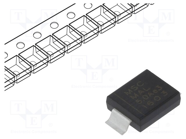 Diode: transil; 3kW; 6.4V; 326A; unidirectional; ±5%; DO215AB