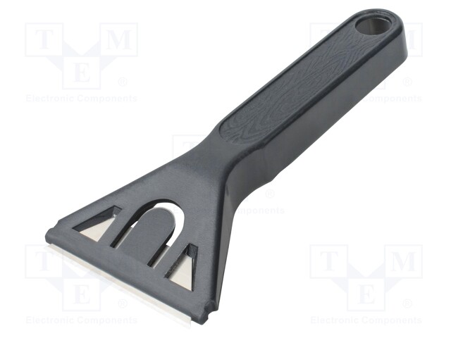 Scraper; Equipment: 1 blade; 61mm; Material: steel
