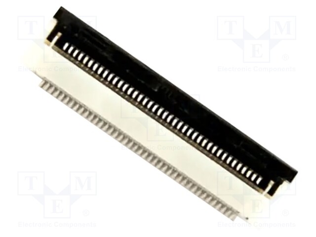 Connector; PIN: 40; ZIF FFC; 0.5mm; Type: bottom contacts