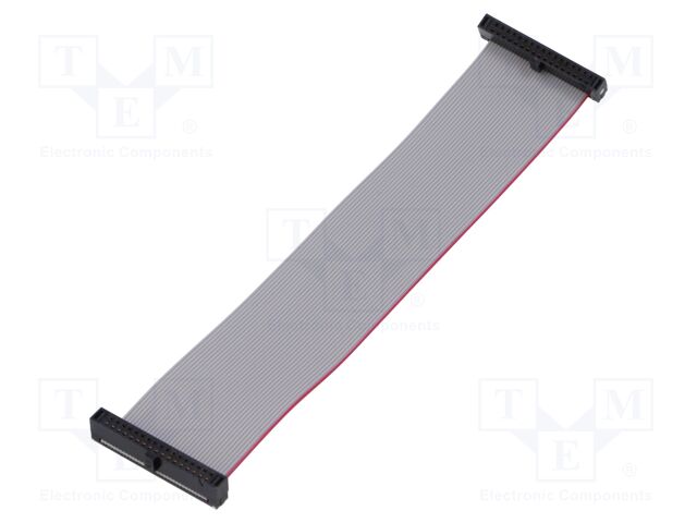Ribbon cable with IDC connectors; Tape ph: 0.64mm; 114.3mm