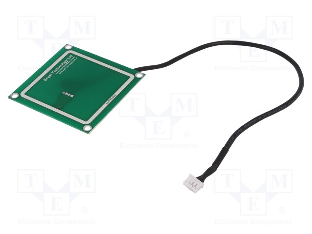 Antenna; RF; 13,56MHz; 60x60x1.8mm; -40÷85°C; Len: 300mm