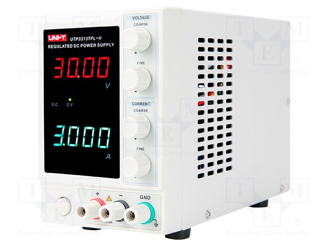 Power supply: laboratory; single-channel; 0÷30VDC; 0÷3A