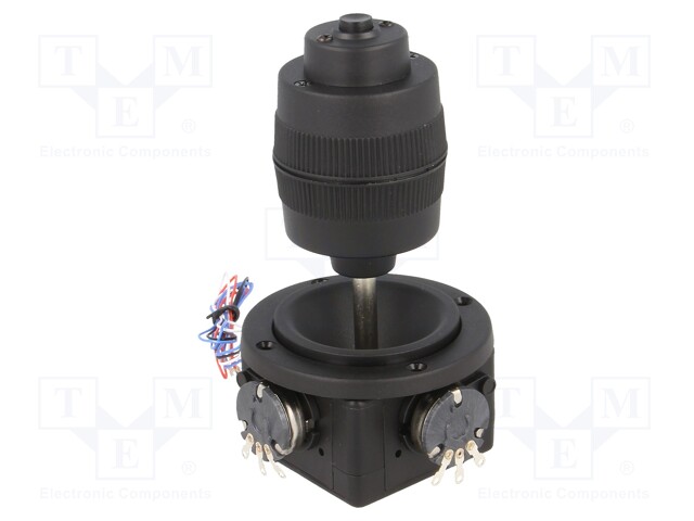 Joystick; 1.8÷3.2kΩ±5%,3- axes,FIRE function, 1 x NO contact