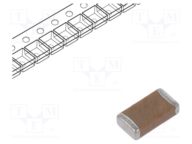 Capacitor: ceramic; MLCC; 330nF; 50V; X7R; ±10%; SMD; 1206