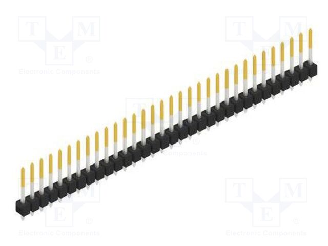 Connector: pin strips; pin header; male; PIN: 32; 2.54mm; THT; 1x32