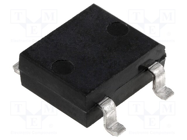 Single-phase bridge rectifier; Urmax: 200V; If: 1.5A; Ifsm: 50A