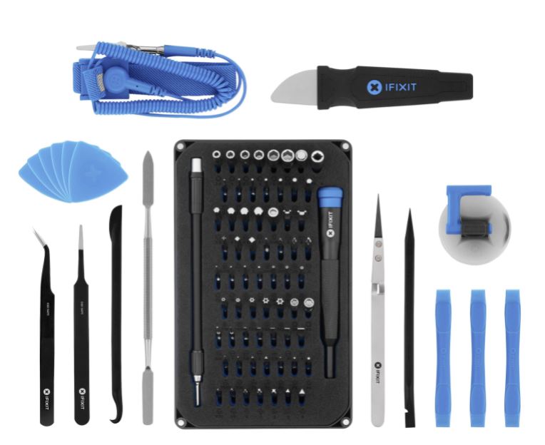 Screwdriver bits; Pcs: 83; iFixit Pro Tech Toolkit EU145307-4 Smartphones