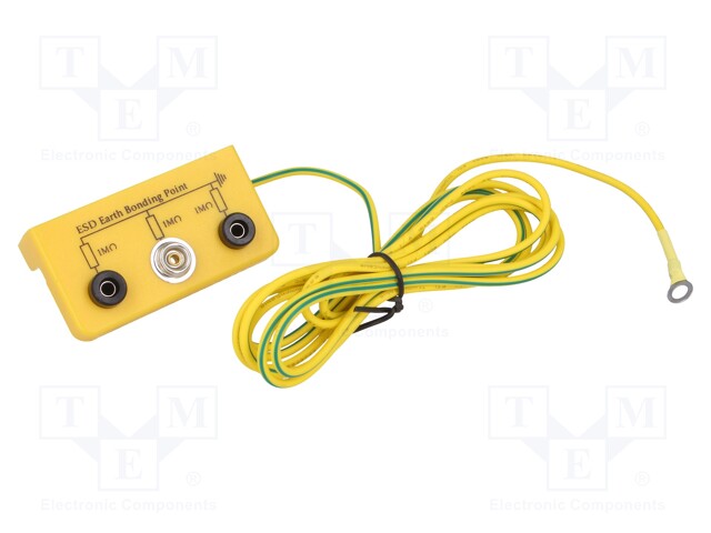 Grounding of cable systems; 1MΩ; 2m