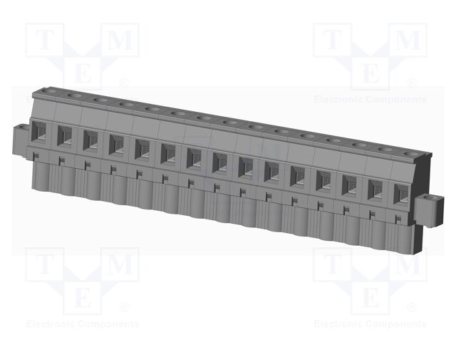 Connector: pluggable terminal block; plug; female; angled 90°