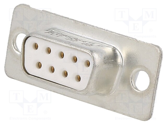 D SUB CONNECTOR, PLUG, 9POS, SOLDER